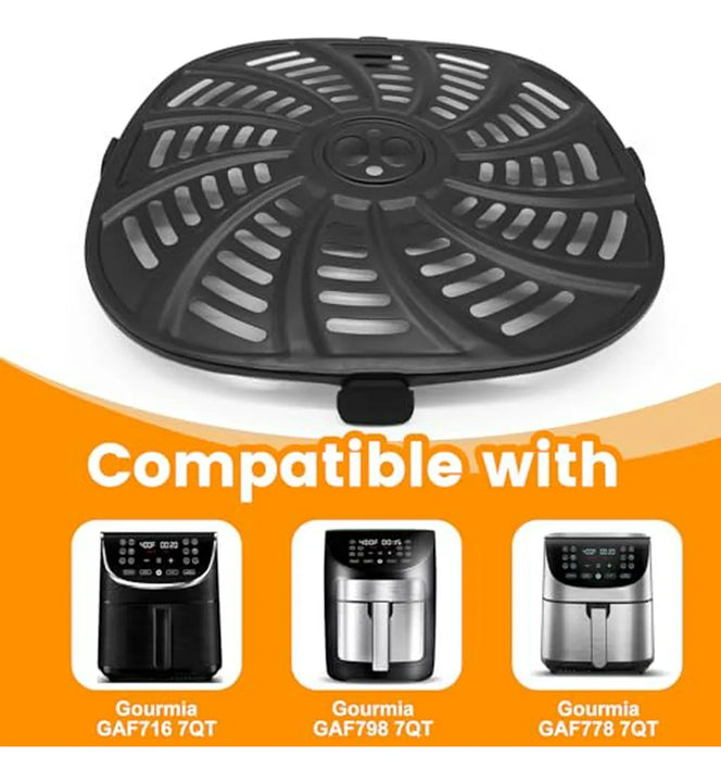 Sartén Grill Para Air Fryer Gourmia Gaf''