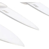 Set 3 Cuchillos Chef Multiusos Imusa 5861030379 Color Negro