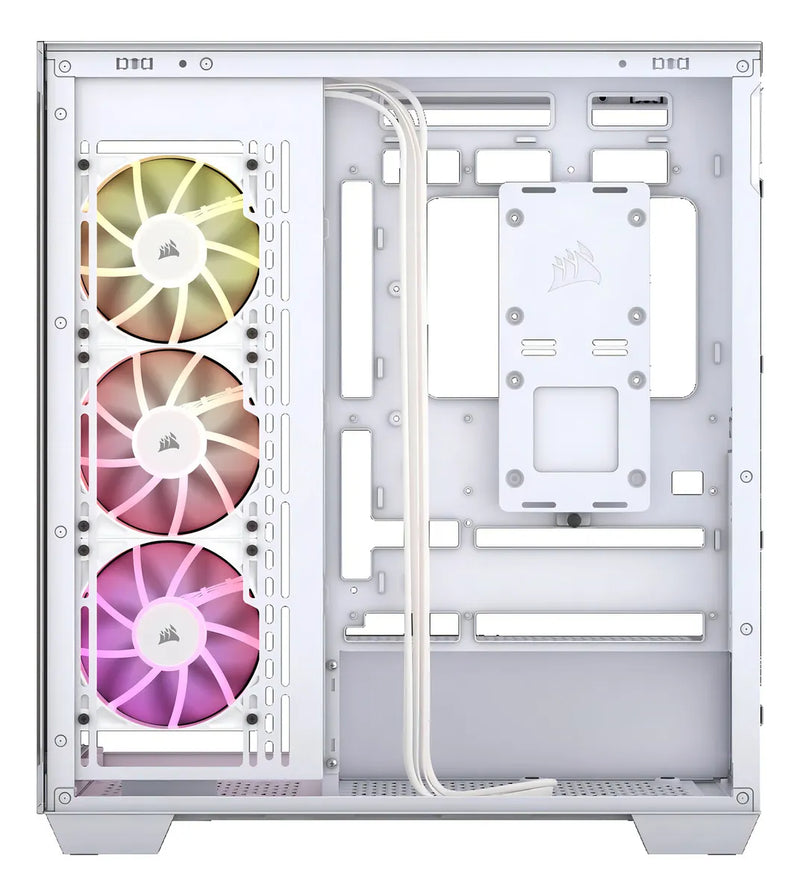 Gabinete Corsair 3500x Argb Mid-tower Atx Icue Link Blanco