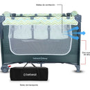 Cuna Corral Colecho Para Bebe Con mosquitero Sleep 2 en 1 Bebesit Incluye Bolsa de viaje