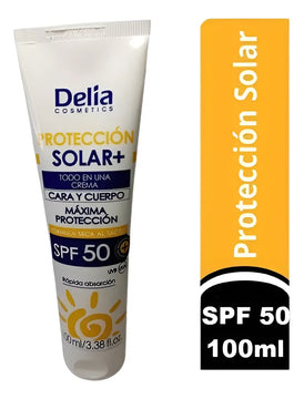 Bloqueador Protector Solar Cara
