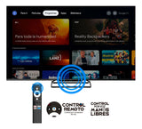 Televisor Kalley Smart Qled 4k 55 Pulgadas Google Negro 133.