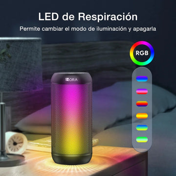 Parlante 1hora Boc242r - Sonido Potente Y Compacto Negro