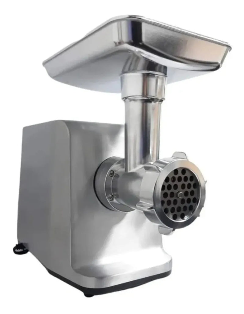 Molino Eléctrico Picador De Carne Procesador Renahouse Plateado