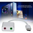 Tarjeta Externa De Audio Con Conector Tipo C 7.1 Virtual