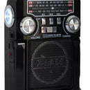 Radio Parlante Panel Solar Recargable Bocina Altavoz Fm Sd Diseño