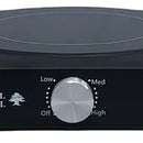Estufa Eléctrica Infrarrojo Universal Royal 1 Quemador Negro