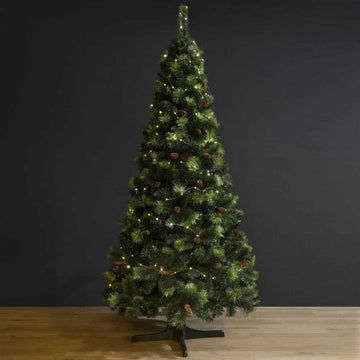 Árbol De Navidad Pino York 1.80m Verde 722 Puntas Gio Home