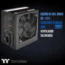 Fuente De Alimentación 600w 80 Plus Real Thermaltake 600 W Negro