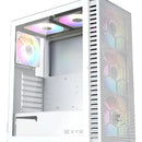 Gabinete Gamer Xyz Airone 100 Mesh White Rgb Blanco