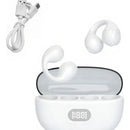 Audífonos Conducción Ósea De Clic Inalámbricos Bluetooth Color Blanco