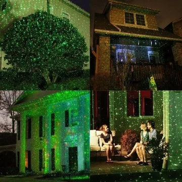 Proyector De Navidad Para Exteriores Con Luces Láser Led Variado