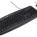 Kit de teclado y mouse Genius KM-200 Español de color negro