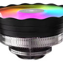Disipador De Calor De Ventilador De Cpu Rgb Led Para Intel Negro