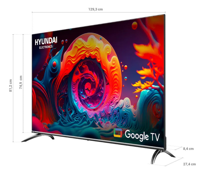 Televisor Hyundai 65 Pulgadas 4k Smart Tv Google Tv