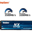 Disco Sólido Ssd Kingspec NX-1TB Nx Series 1tb Pcie 3.0 X4 3400 Mb/s Nvme M.2