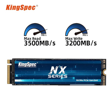 Disco Sólido Ssd Kingspec NX-1TB Nx Series 1tb Pcie 3.0 X4 3400 Mb/s Nvme M.2