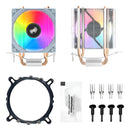 COOLER CPU AIGO ICE200PRO RGB para procesadores Intel y Amd