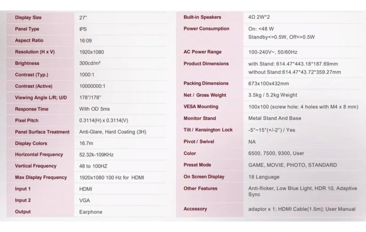 Televisor Caixun 27 Pulgadas Full Hd Led C27x3f