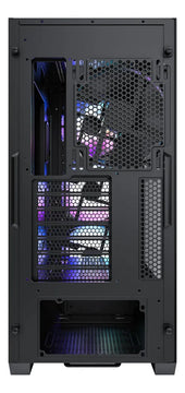 Montech Air 903 Max, E-atx Mid Tower Case, Alto Flujo De Aire, 3 X 140 Mm Argb Pwm Y 1 X 140 Mm Pwm Ventiladores Preinstalados, Panel Lateral De Vidrio Templado, Malla Frontal, Tipo C, Soporte 4090