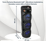 Parlante Torre Seisa Yx-s8301 150w Inalámbrico Negro