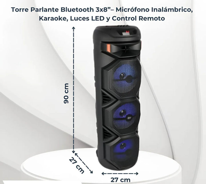 Parlante Torre Seisa Yx-s8301 150w Inalámbrico Negro