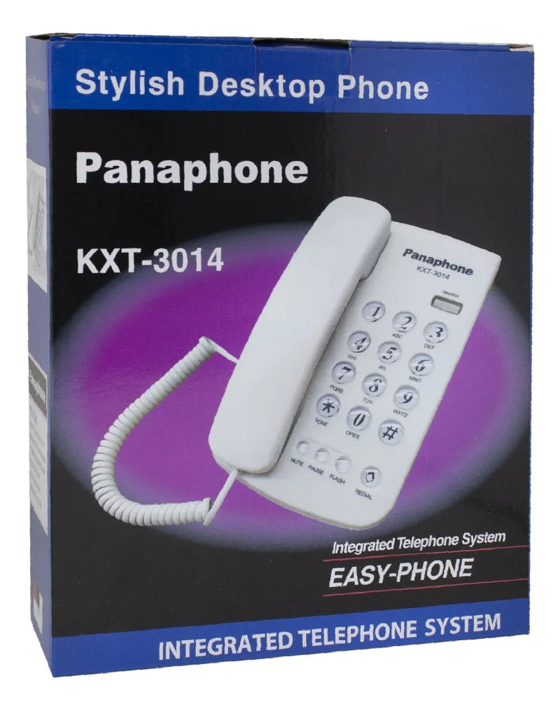 Teléfono Panaphone kxt-3014 fijo - color negro