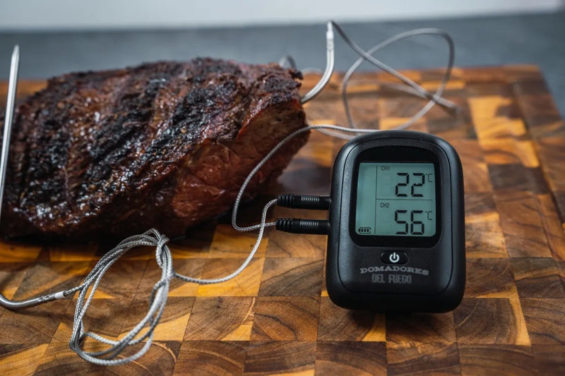 Termómetro Digital Bluetooth Doble Sonda Para Carnes