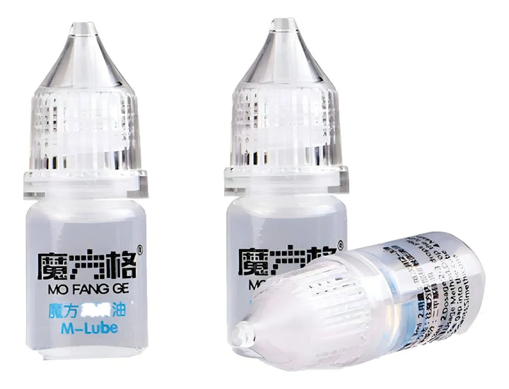 Lubricante Cubo Rubik Qiyi Mofangge 3ml Transparente + Base