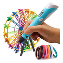 Lápiz 3d Pen Boligrafo Impresión 3d Dibujo + Filamentos