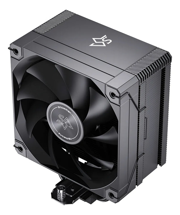 Cooler Disipador Para Intel - Amd Ventilador 120mm Snowman Negro