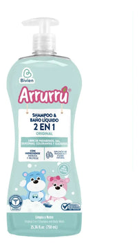 Shampoo Baño Líquido Arrurrú - mL