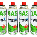 Estufa Gas Portable Camping Butano 4 Tanques Cocina Chispaut Color Negro