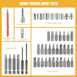 Destornillador Atornillador Eléctrico 48 Piezas Minitaladro - Negro