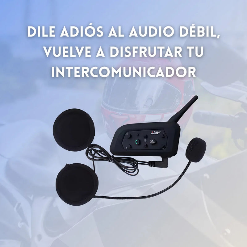 Audífono Y Microfono Repuesto Intercomunicador Moto V6