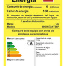 Lavadora Lg Carga Frontal Wo16egnts6p 16kg Aidd Petcare Gris Negro
