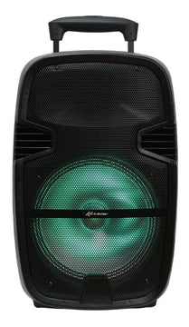 Parlante Korbix Kx 802 portátil con bluetooth negra