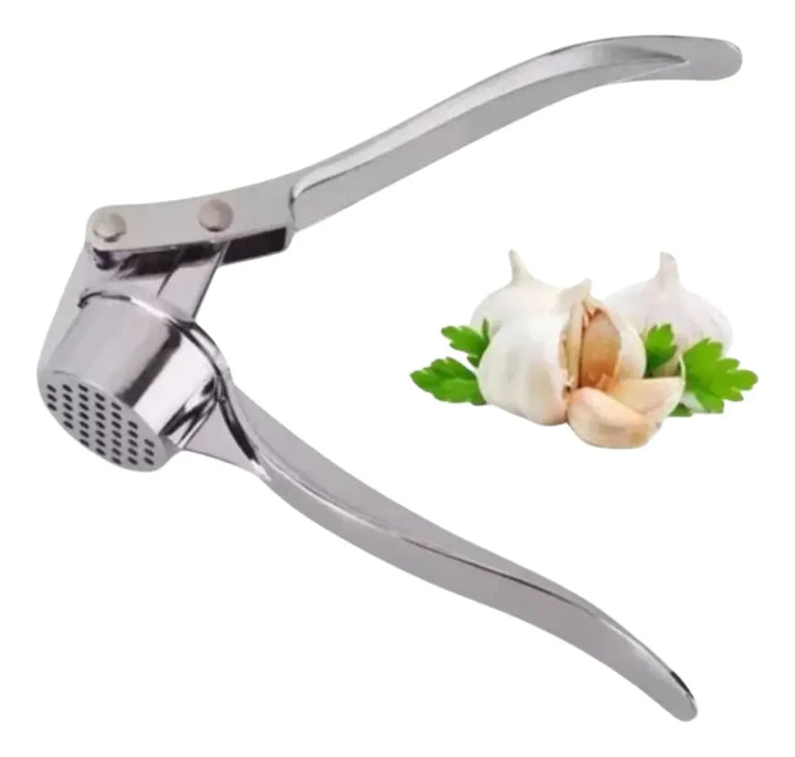 Exprimidor Ajos Acero Inoxidable Trituradora Prensa Plateado