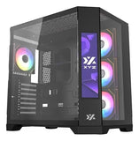 Gabnete Xyz Neutron Black 4fans A-rgb 120mm Controlador Dual Blanco