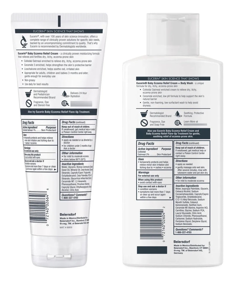 Eucerin Baby Gel+crema Corporal