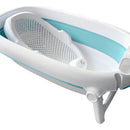 Bañera Para Bebe Carestino Hawaii Aguamarina Con Soporte