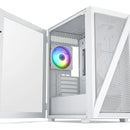 Caja Pc Vetroo M05 Micro Atx, Vidrio Templado Y Rgb 120mm