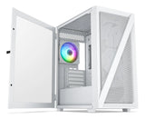 Caja Pc Vetroo M05 Micro Atx, Vidrio Templado Y Rgb 120mm