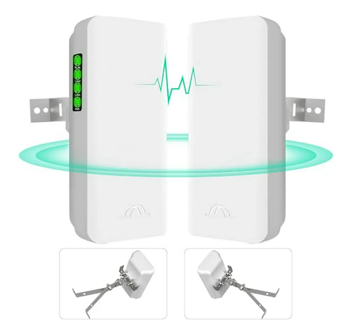Puente Inalámbrico Para Starlink Internet, 2km 5.8g Wifi Con