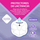 Protectores Lactinosotras 80und Blanco