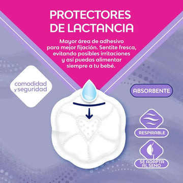Protectores Lactinosotras 80und Blanco