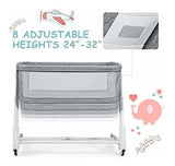 Bebé De La Alegría Del Bebé De Noche Cuna, 2 En 1 Altura Y Á