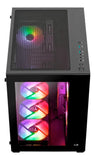 Gabiente Gamer Aerocool Dryft V2 6 Ventiladores Argb Color Negro
