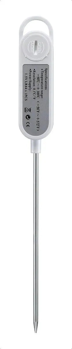 Termómetro culinario digital para varilla de cocina, temperatura para leche
