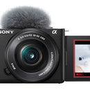 Sony Alpha Kit ZV-E10 f/3.5-5.6 OSS ILCZVE10L sin espejo color negro